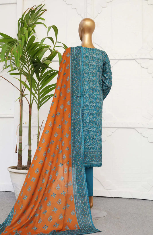 Sadabahar Embroidered Lawn Stitched Collection Vol 01 - Design 04