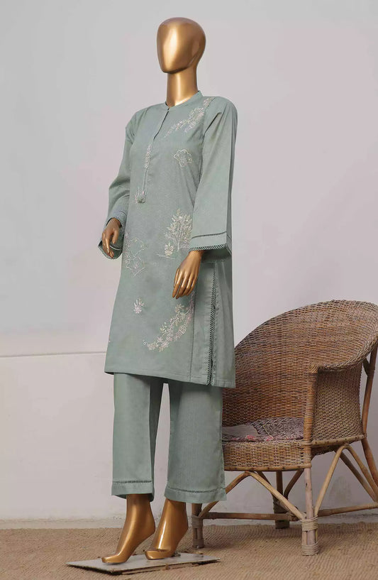 Sadabahar Embroidered Jacquard Co Ords Stylish 2 Pc Vol 05 - Design 04