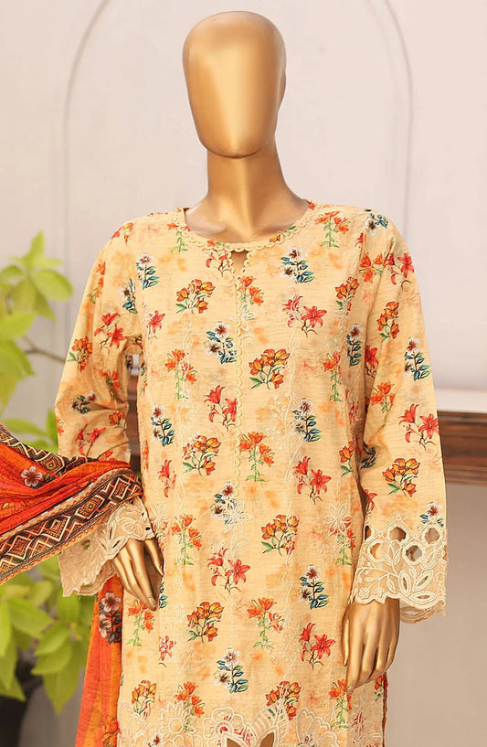 Bin Saeed Exclusive Lawnkari Collection 2024 Vol 05 - Design 04