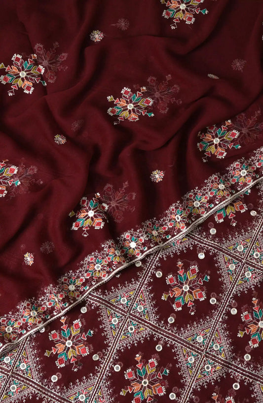 Crinklezza Unstitched Exclusive Chiffon Collection Vol 03 by Amna Khadija - Design 04