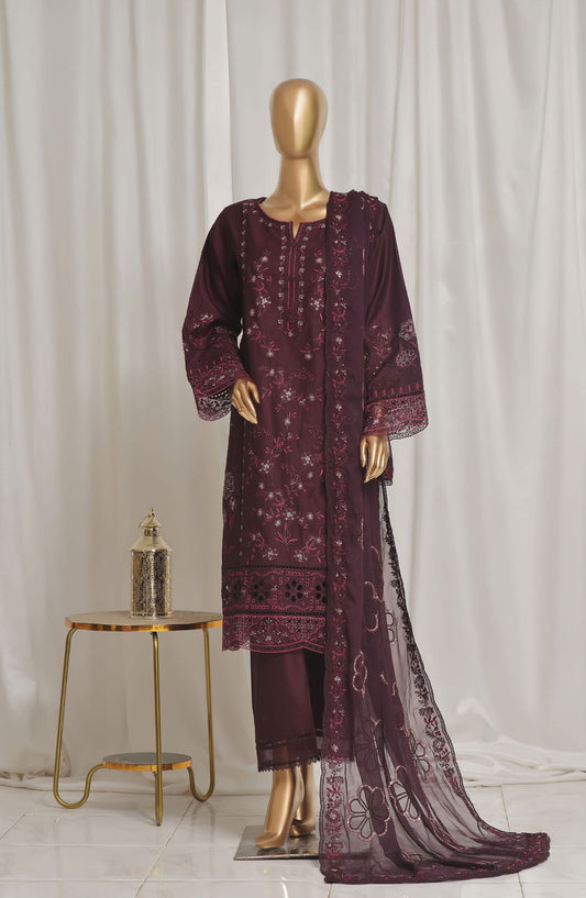 Sadabahar Luxury Embroidered Rod Silk Collection - Design 04