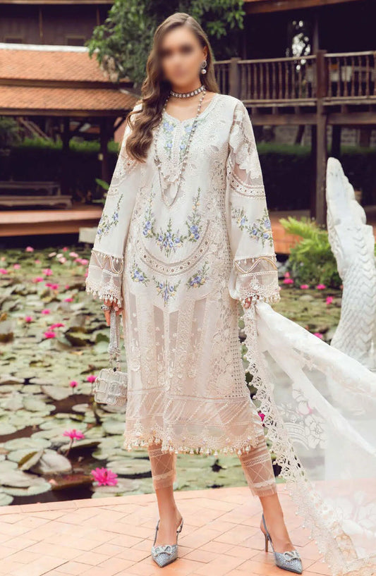 Maria B Unstitched Luxury Lawn Eid Edition 02 - Design 04