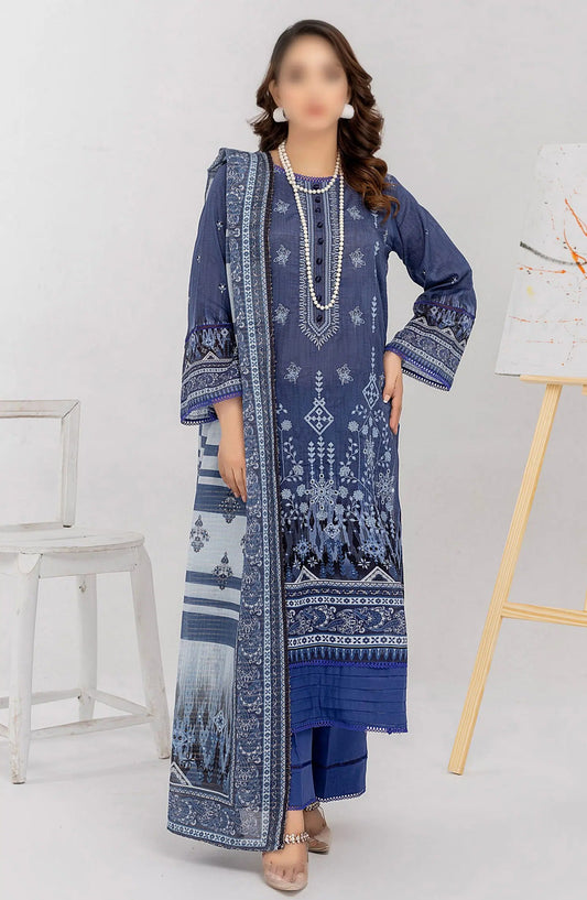 Jasmine Summer Digital Print Fancy Collection - Design 04