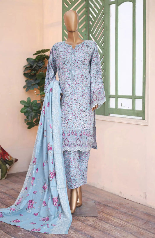 Bin Saeed Exclusive RTW Chikankari Embroidered Khaddar Collection Vol 02 - Design 04