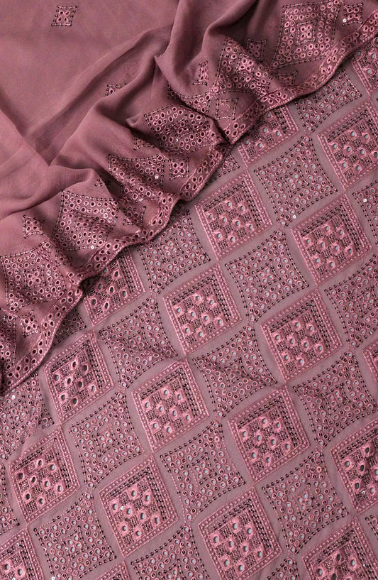 Crinklezza Unstitched Exclusive Chiffon Collection Vol 04 by Amna Khadija - Design 04