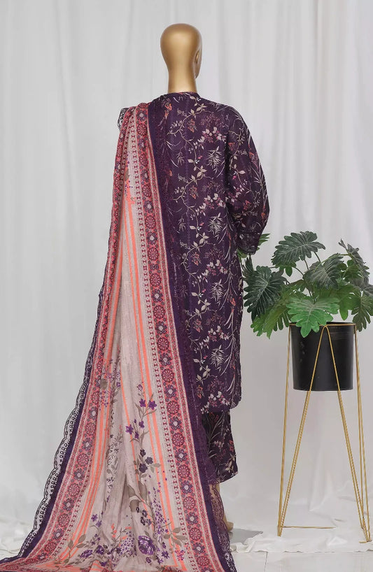 SADABAHAR Khaddar Embroidered Collection With EMB Dupatta Vol 3 - Design 04