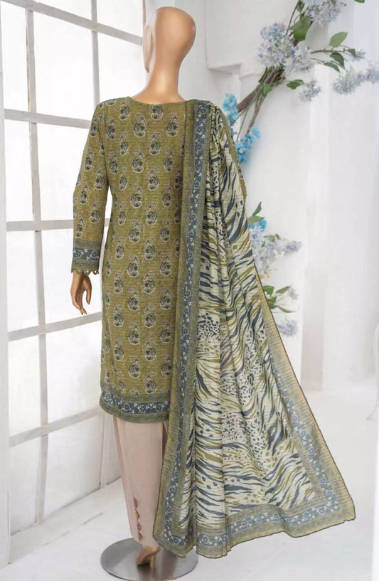 Safina Unstitch Fancy Cambric Collection 2024 Vol 03 - Design 05