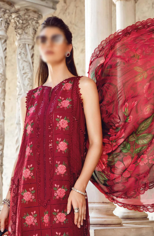 Maria B Unstitched Luxury Lawn Eid Edition 02 - Design 05