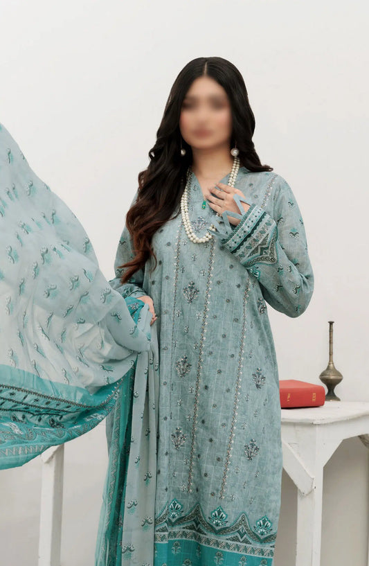 Noor E Hani Printed and Embroidered Lawn Collection Vol 43 - Design 05