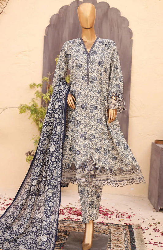 Bin Saeed Exclusive Frocks Embroidered Collection 2024 Vol 03 - Design 05