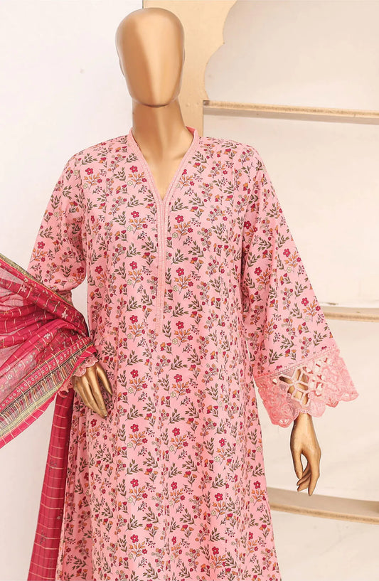 Bin Saeed Exclusive Frocks Embroidered Collection 2024 Vol 05 - Design 05