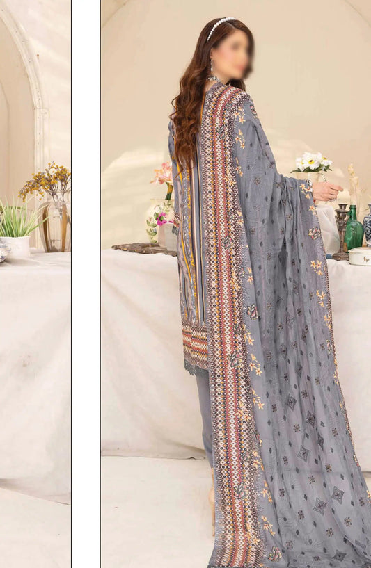 Andaaz Digital Printed and Embroidered Collection By Riaz Arts Chp 02 - DESIGN-05