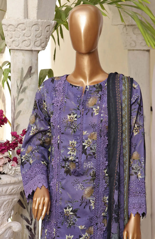 Sadabahar RANIA Luxury Lawn Lacework - Cutwork Collection - Design 05