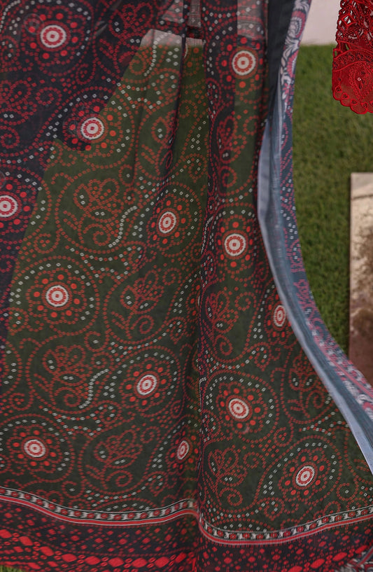 Bin Saeed Luxury Embroidered With Chiffon Dupatta Vol-2 - Design 05