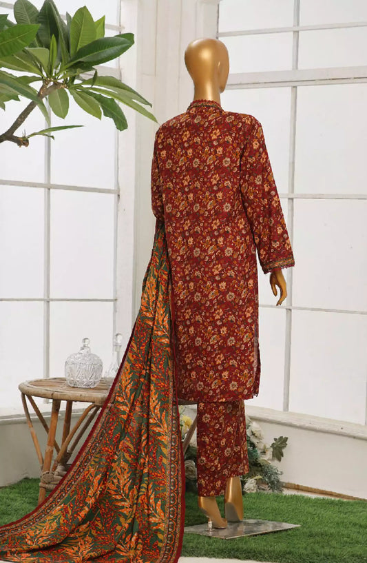 Bin Saeed Exclusive Printed Stitched Cotton Collection - Design 05