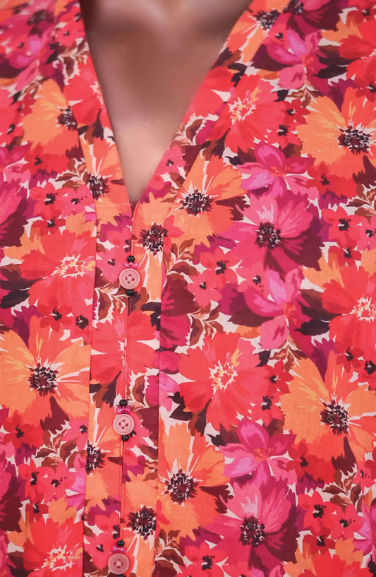 Bin Saeed Cotton Co Ords Collection Vol 03 2024 - Design 05