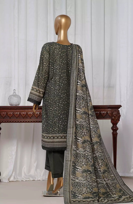 Sadabahar Khaddar Stitched Printed Collection 2024 - Design 05