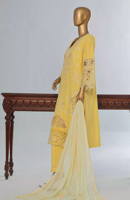 Bin Saeed Luxury RTW Cotton Embroidered Collection 2024 Vol 04 - Design 05