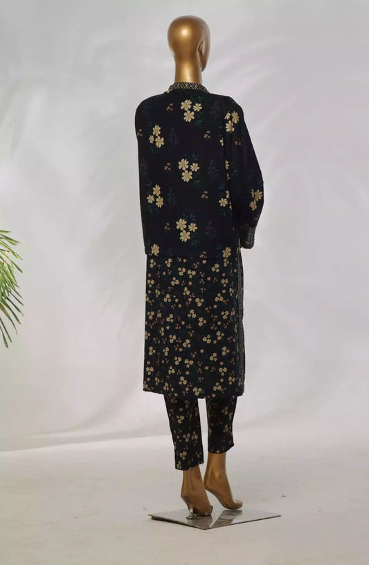 Bin Saeed Khaddar Printed Fusion Collection - Design 05