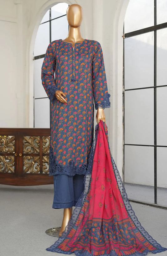 Sadabahar Cutwork Embroidered Lawn Collection Vol-2 - Design 05