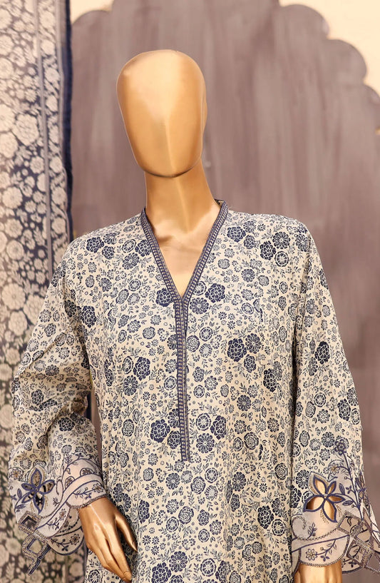 Bin Saeed Exclusive Frocks Embroidered Collection 2024 Vol 03 - Design 05