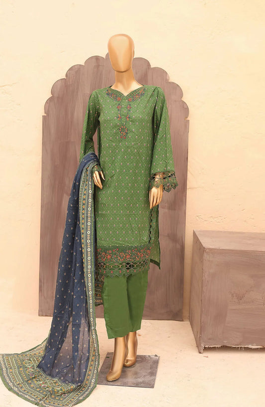 Bin Saeed Exclusive Lawnkari Collection 2024 Vol 05 - Design 05