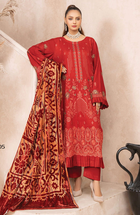 Queen Winter Palachi Shawl Luxurious Collection vol 02 - Design 05