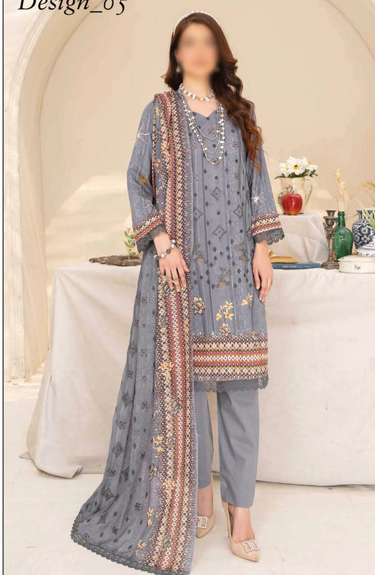 Andaaz Digital Printed and Embroidered Collection By Riaz Arts Chp 02 - DESIGN-05
