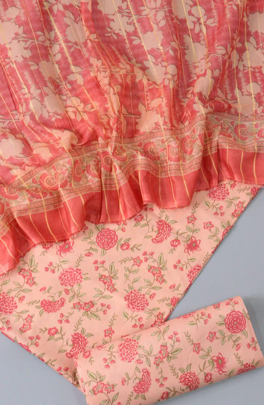 Bin Saeed Unstitch Printed Cotton Collection VOL 02 - Design 05