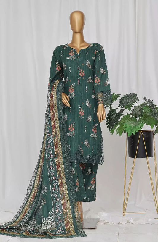 SADABAHAR Khaddar Embroidered Collection With EMB Dupatta Vol 3 - Design 05