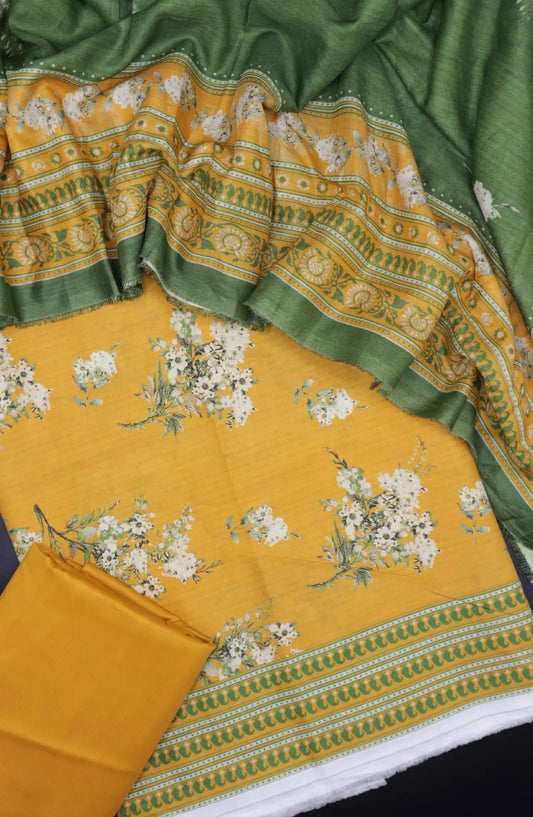 Bin Saeed Unstitched Printed Lawn Collection 2024 Vol 02 - Design-05
