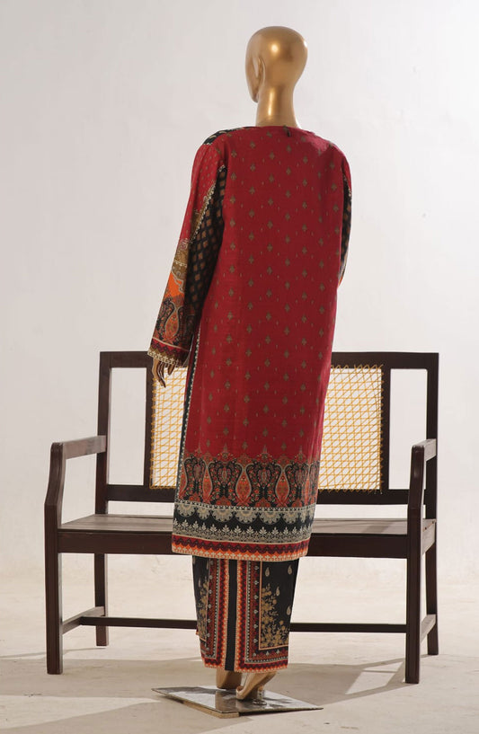 Bin Saeed Khaddar Printed Fusion Collection VOl 02 - Design 06