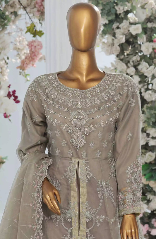 Bin Saeed Luxury Organza Frock 3Pc RTW Collection Vol 02 - Design 06