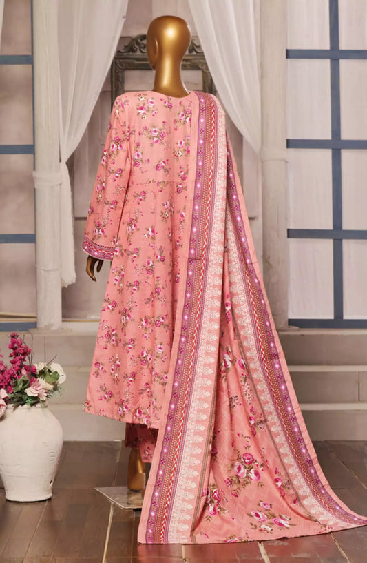 BIN SAEED Exclusive Printed Khaddar 3PC Collection Vol 01 - BS-EPK-Design 06