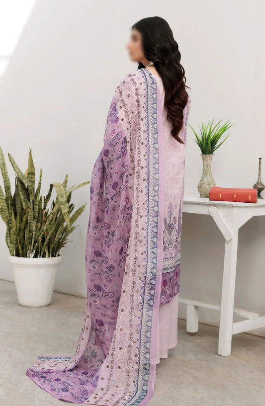 Noor E Hani Printed and Embroidered Lawn Collection Vol 43 - Design 06