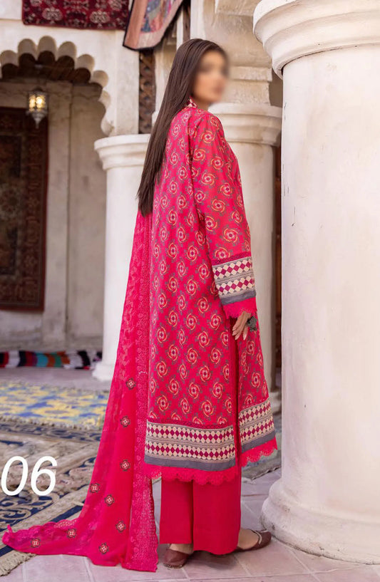 Mahees Digital Printed Lawn Collection 2024 - Design 06