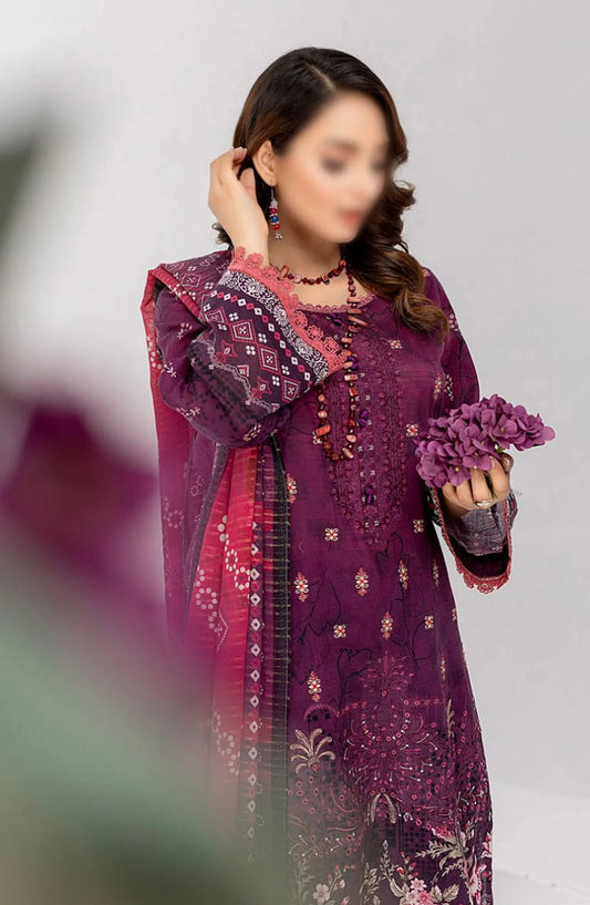 Jasmine Summer Digital Print Fancy Collection - Design 06