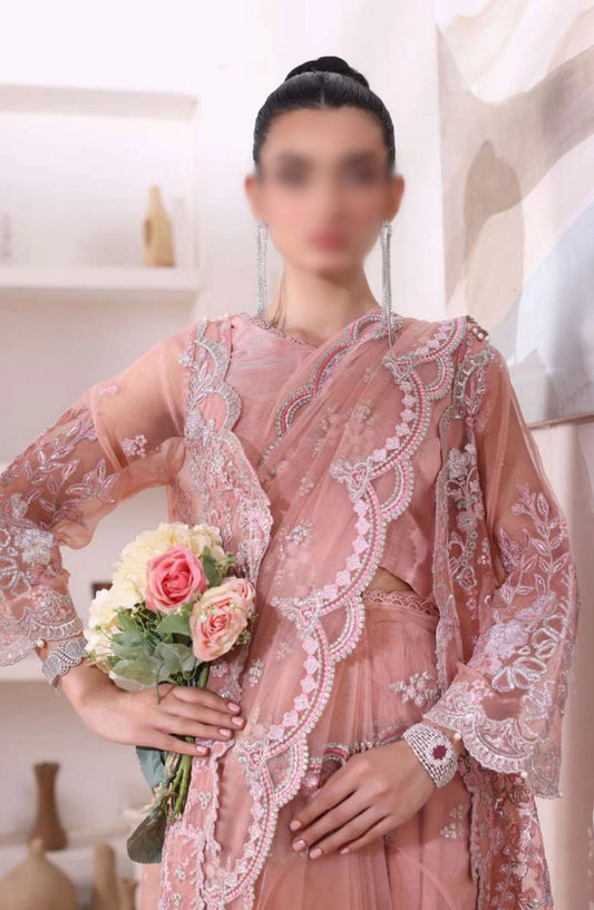 Noor Chiffon De Luxe By Saadia Asad - Design 06