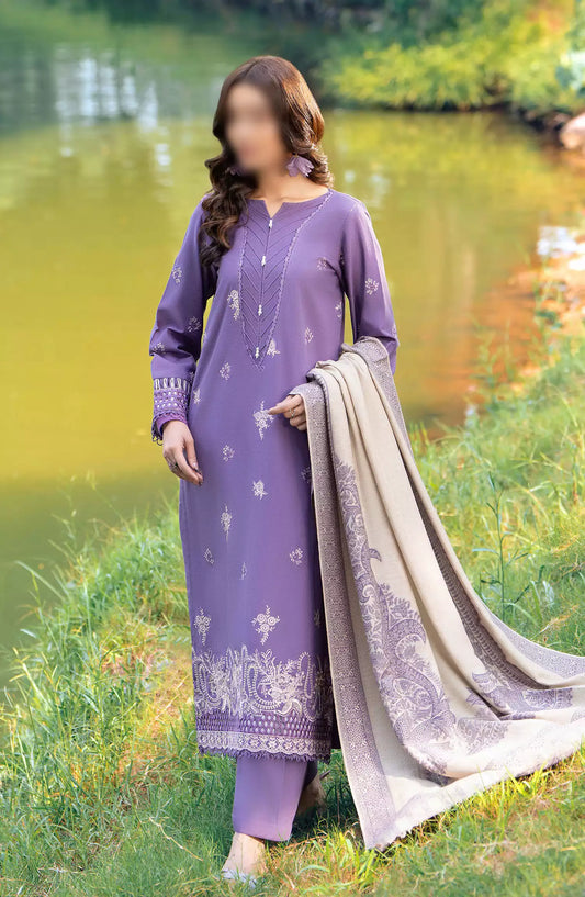 Onara Embroidered Khaddar Unstitched Collection 2024 - Design 06