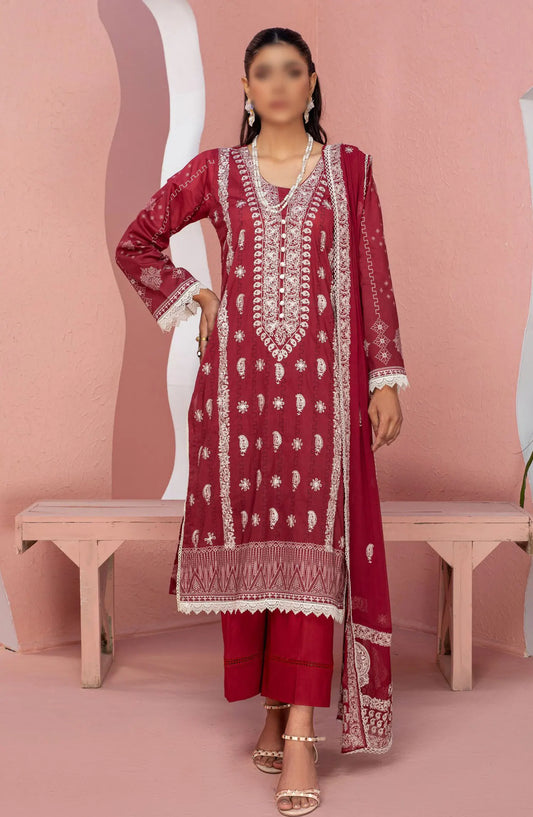 Smile Luxury Lawn Collection 2024 - DESIGN-06