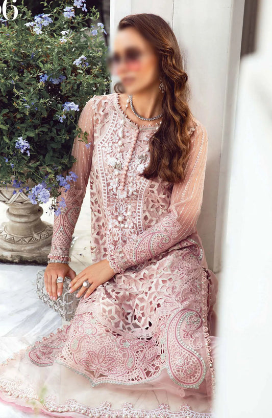 Maria B Unstitched Luxury Lawn Eid Edition 02 - Design 06