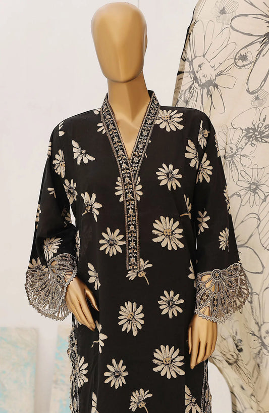 Bin Saeed Exclusive Lawnkari and Cutwork Kari Collection - Design 06