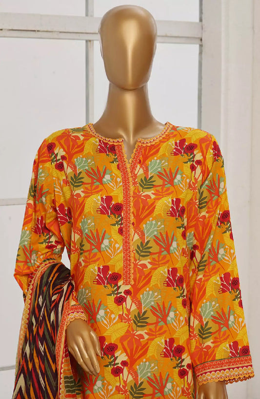 Bin Saeed Exclusive Printed Stitched Cotton Collection - Design 06