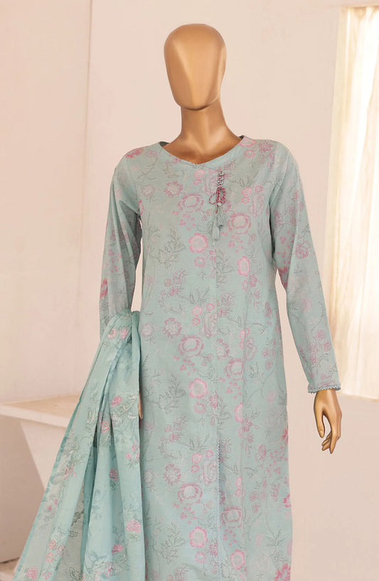 HZ Threads Embroidered Collection 2024 - Design 06