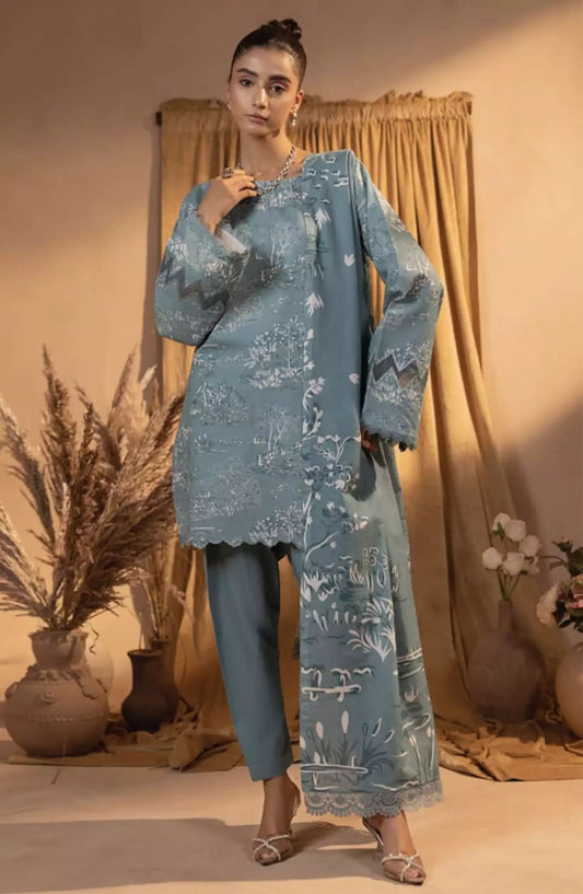RAYA by Hum Dum Printed Khaddar Collection - RHM-Design 06