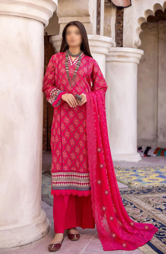 Mahees Digital Printed Lawn Collection 2024 - Design 06