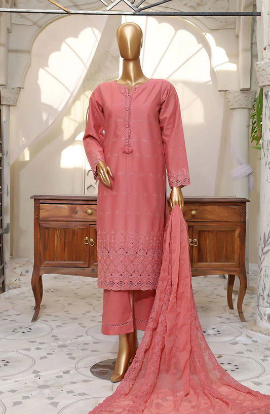 SADABAHAR Chikankari with Chiffon Embroidered Dupatta Collection - Design 06