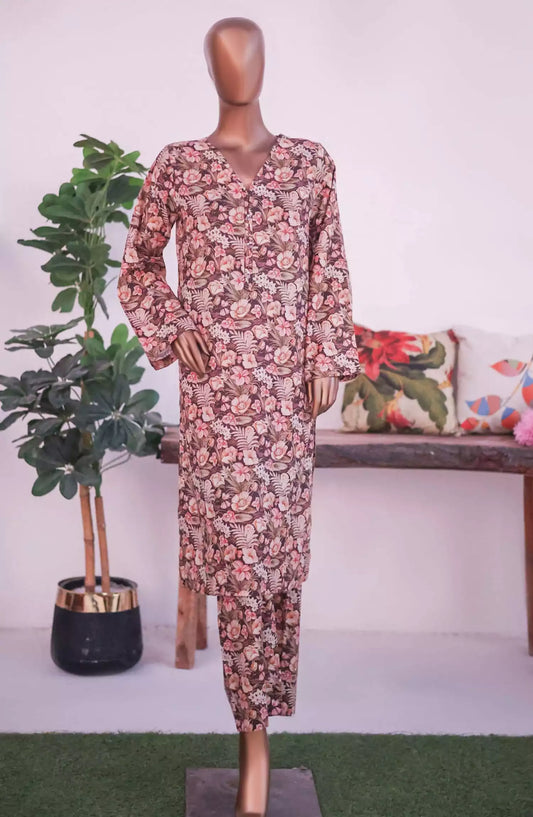 Bin Saeed Cotton Co Ords Collection Vol 03 2024 - Design 06