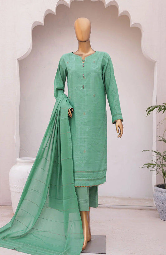 HZ Valencia Jacquard Unstitched Collection 2024 - Design 06