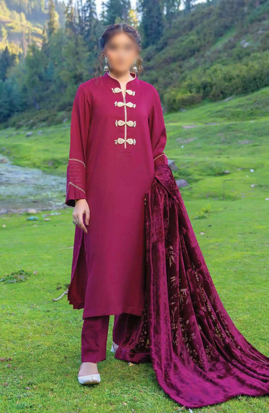 Virasat Exclusive Winter Collection By Riaz Arts - Design 06